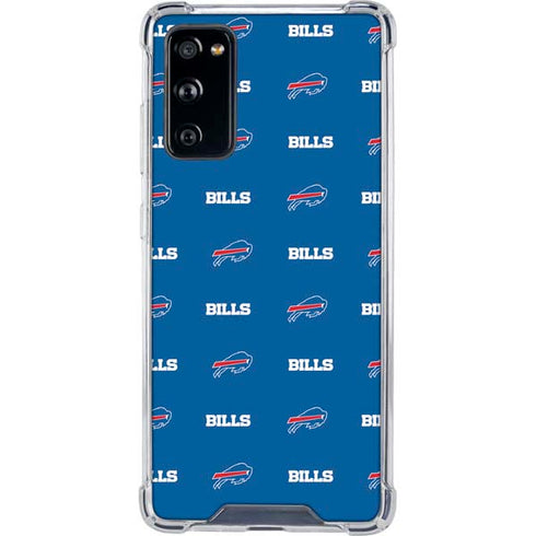 NFL Buffalo Bills Blitz Series Galaxy S20 FE Clear Case